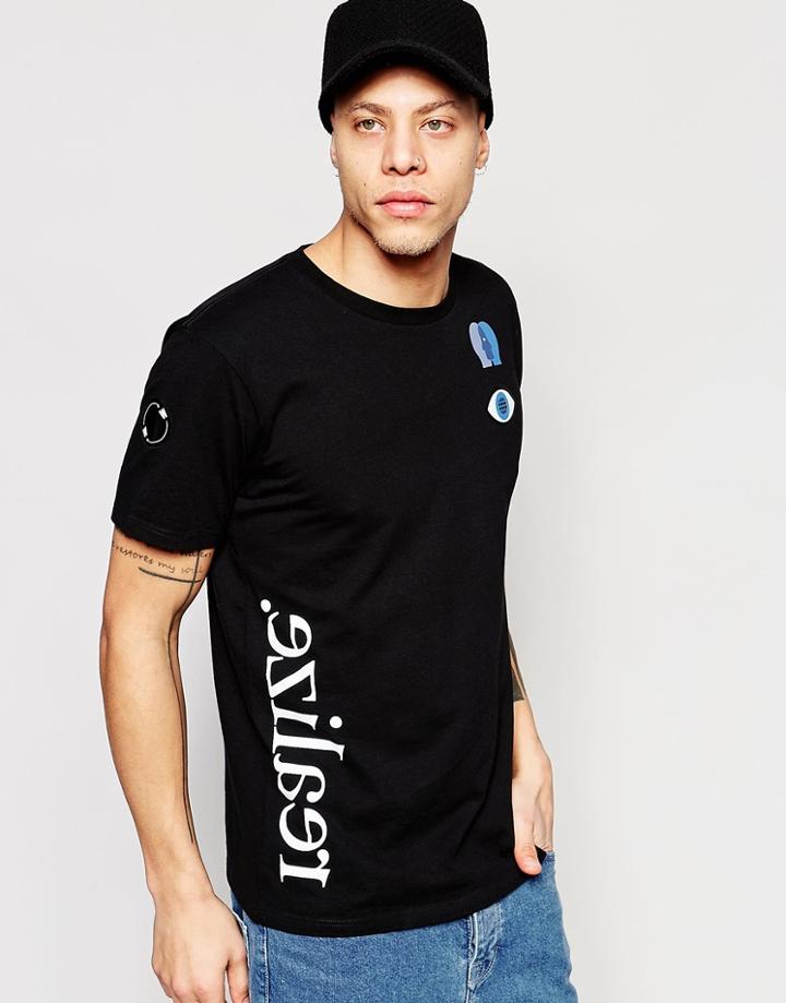 Wood Wood Realize T-shirt - Black