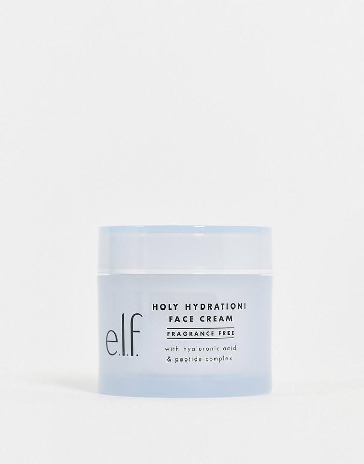 E.l.f. Holy Hydration! Face Cream - Fragrance Free-no Color