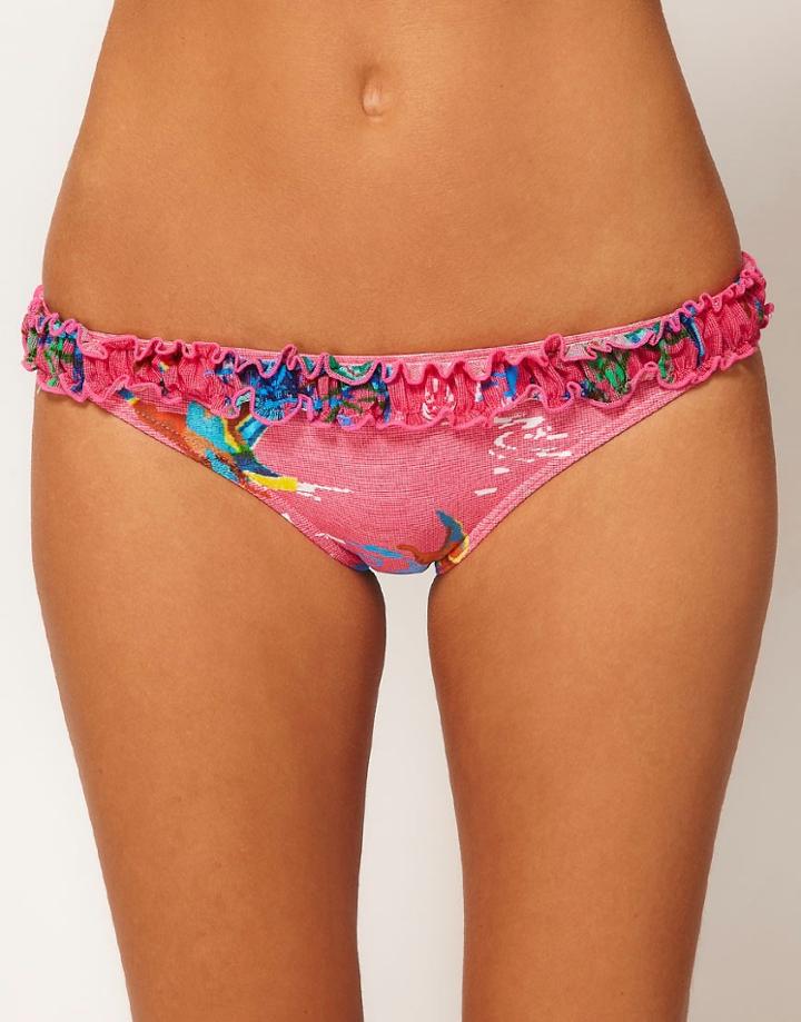 Red Or Dead Ducks High Leg Pant - Pink