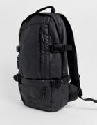 Eastpak Floid 16l Coated Backpack In Black - Black