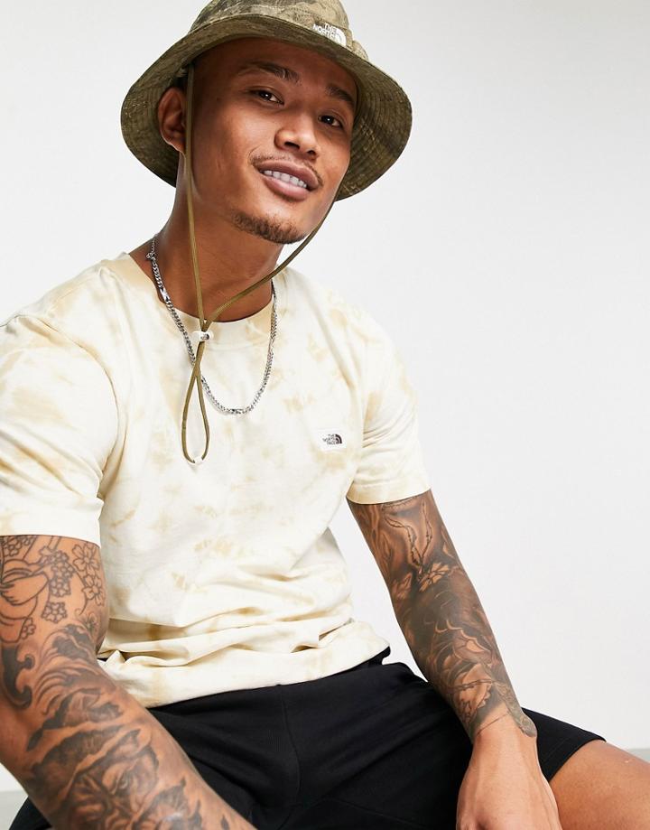 The North Face Botanic Dye T-shirt In Beige-white