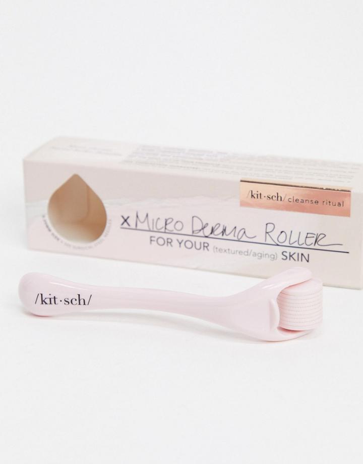 Kitsch Micro Derma Facial Roller - Blush-no Color