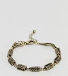 Reclaimed Vintage Inspired Dragon Bracelet Exclusive To Asos - Gold