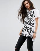 Versace Jeans Text Logo T-shirt - White