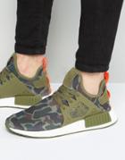 Adidas Originals Nmd Xr1 Sneakers In Green Ba7232 - Green