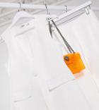 Missguided Two-piece Sleeveless Duster Jacket In White