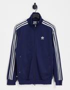 Adidas Originals Adicolor Beckenbauer Track Jacket In Navy