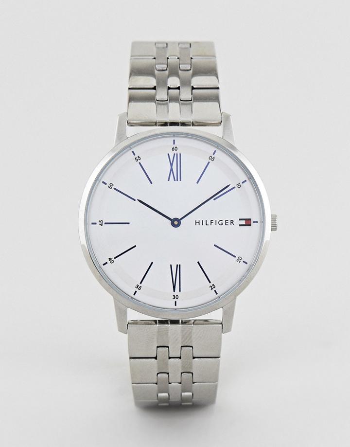 Tommy Hilfiger Cooper Bracelet Watch In Silver 41mm