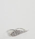 Reclaimed Vintage Inspired Feather Wing Ring In Silver Exclusive To Asos - Silver
