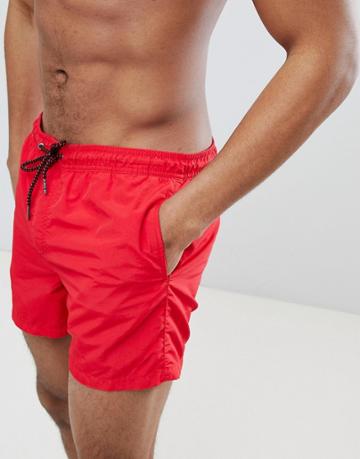 Jack & Jones Intelligence Swim Short - Red