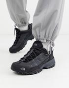 The North Face Ultra 110 Goretex Sneaker In Black