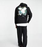 Collusion Hoodie With Logo X Dragon Print In Black - Part Of A Set