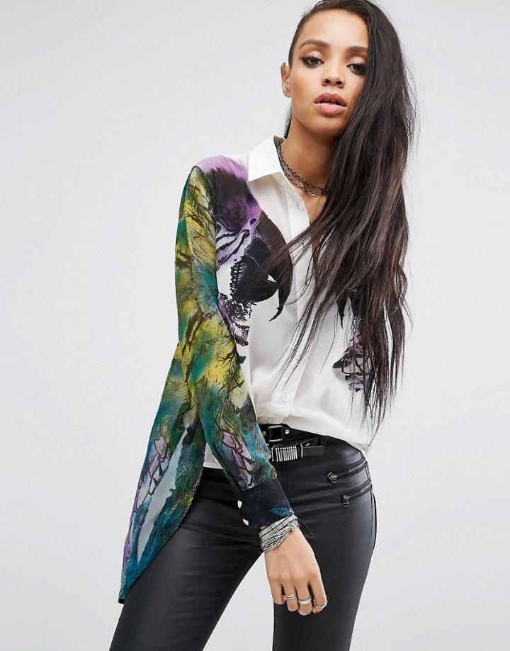 Religion Parrot Shirt - Multi