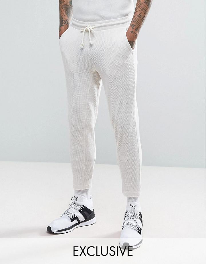 Puma Waffle Joggers In Gray Exclusive To Asos - Gray