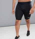 Adidas Plus Training Compression Shorts In Black Cf7299 - Black