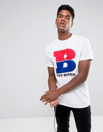Justin Bieber Stadium Tour T-shirt In White - White