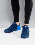 Adidas Training Crazy Power Tr Sneakers In Blue Ba8930 - Black