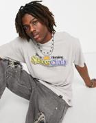 Vintage Supply Sports Club T-shirt In Gray