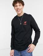 Wrangler Horse Print Sweatshirt In Black