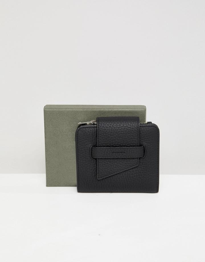 Allsaints Ray Purse With Strap Detail - Black