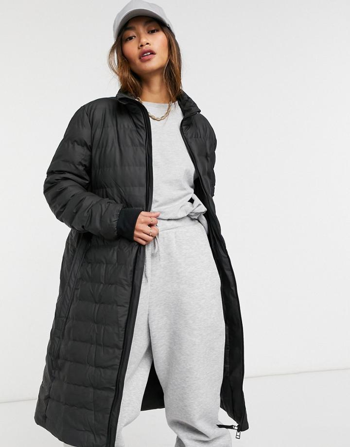 Rains Trekker Coat In Black