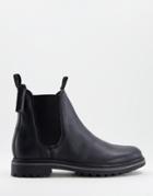 Schuh Dylan Chelsea Boots In Black Leather