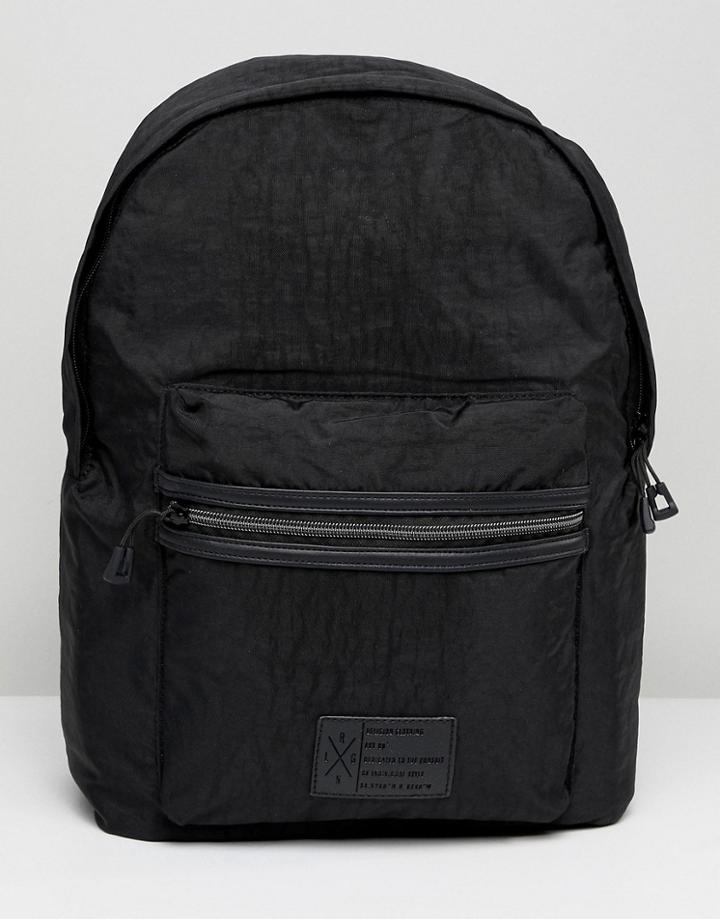 Religion Backpack In Black - Black