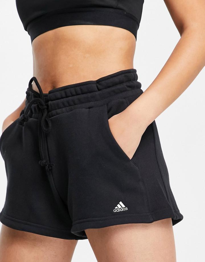 Adidas Lounge Shorts With Bos Logo In Black