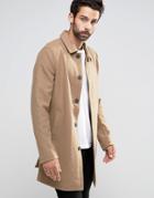 Only & Sons Wool Trench - Beige