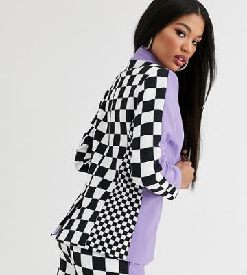 Asos Design X Christian Cowan Lilac Two-piece Suit Blazer