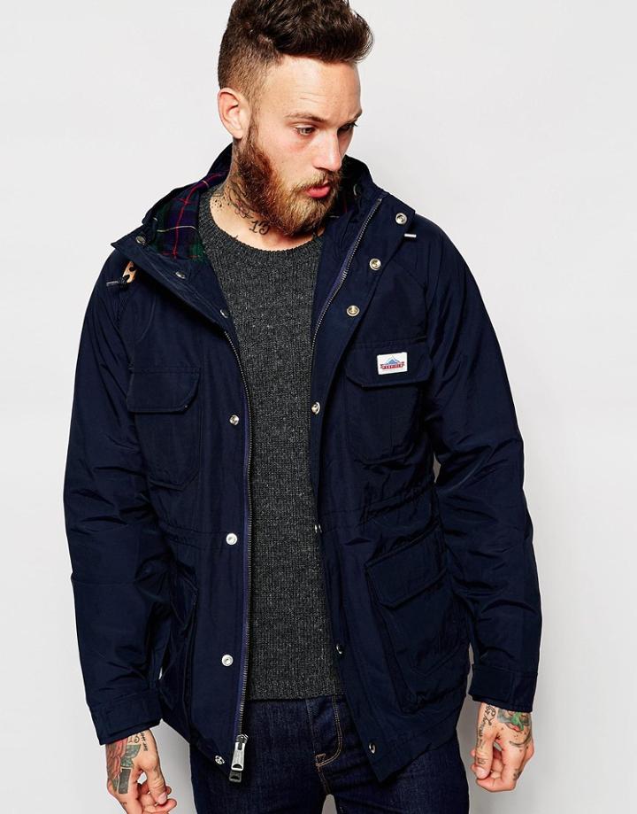 Penfield Shower Proof Kasson Parka - Navy