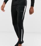 Asos 4505 Tall Super Skinny Training Sweatpants With Side Stripe - Black