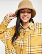 Boardmans Textured Cloche Hat In Camel-neutral