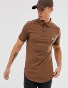 Le Breve Slim Fit Polo Shirt-red