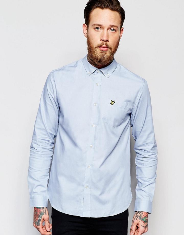 Lyle & Scott Oxford Shirt - Blue