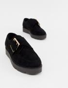 London Rebel Flatform Shoes - Black