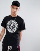 Aape By A Bathing Ape Boxy Fit T-shirt With Large Stamp Logo In Black - Black