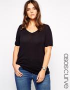 Asos Curve Forever T-shirt - Gray Marl