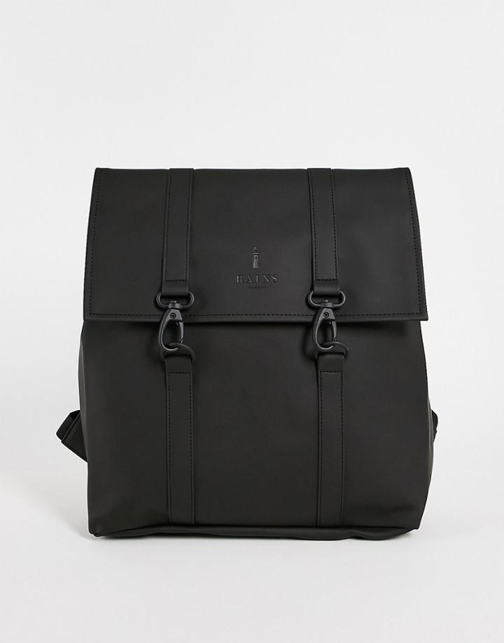 Rains 1357 Msn Mini Backpack In Velvet Black