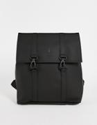 Rains 1357 Msn Mini Backpack In Velvet Black