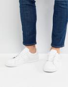 Fred Perry B721 Leather Sneakers In White - White