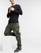 Levi's Xx Taper Fit Ocean Camo Print Cargo Pants In Burnt Olive-green