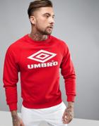 Umbro Pro Training Sweatshirt In Red - Red