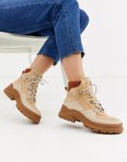 & Other Stories Lace-up Hiking Boots In Beige