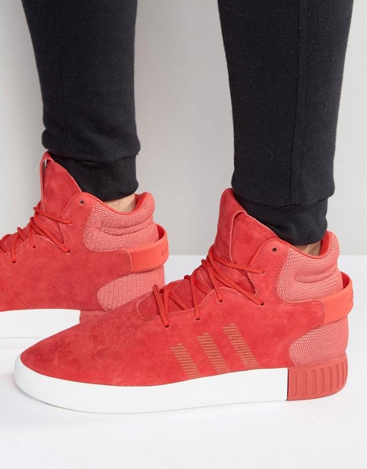 Adidas Originals Tubular Invader Sneakers S81963 - Red