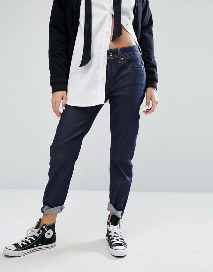 G-star Midge Saddle Boyfriend Jeans In Raw Denim - Blue