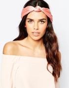 Johnny Loves Rosie Taylor Coral Headband - Coral