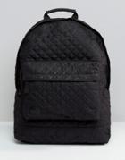 Mi Pac Quilted Backpack - Black