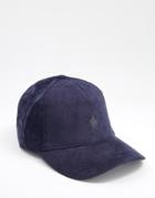 French Connection Cord Cap In Navy