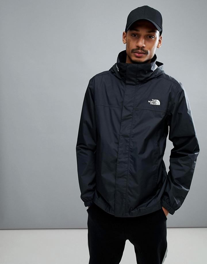 The North Face Resolve 2 Jacket Hooded Waterproof In Black - Black